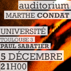 Université Paul Sabatier – Grand Auditorium – 05 décembre 2016